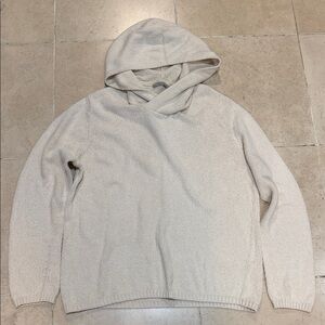 Vince Men's Light Beige Hooded Sweater